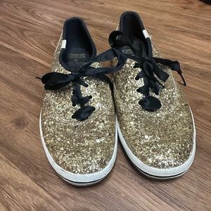 Glitter Keds x Kate Spade